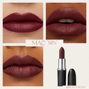 MAC ‘Sin’ M·A·Cximal Silky Matte Lipstick